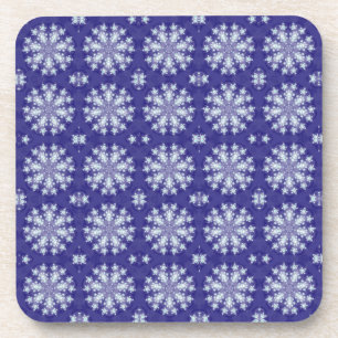 Porta-copo Flocos congelados da neve