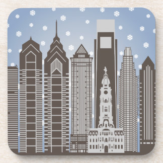 Porta-copo Flocos de neve de Philly