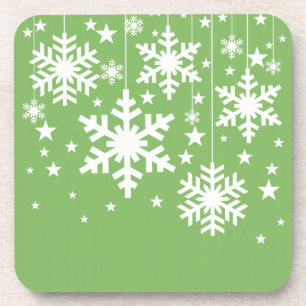 Porta-copo Flocos de neve e Conjunto de Portas copos de estre