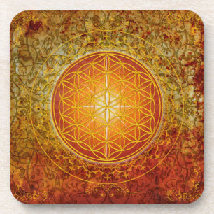 Porta-copo Flor da Vida - Ornamento III