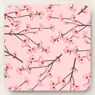 Porta-copo Flor de Cerejeira