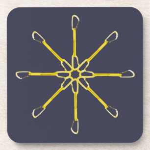 Porta-copo Flor de Desenho Rápido