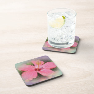 Porta-copo Flor de Hibiscus Rosa