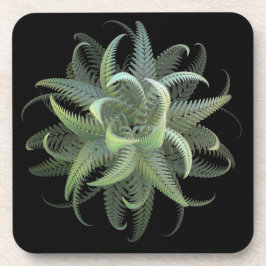 Porta-copo Floração de Samambaia Fractal