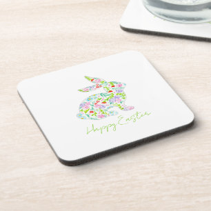 Porta-copo Floral Bunny FELZ PASCOA Primavera Divertido Color