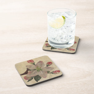 Porta-copo Floral:Coleção de Bebidas Vintage