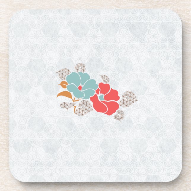 Porta-copo "Floral Elegance" Collection (Frente)