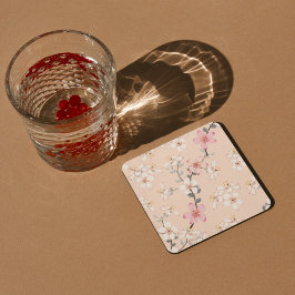 Porta-copo Floral estético