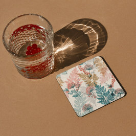 Porta-copo Floral estético