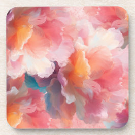 Porta-copo Floral Paper Plate