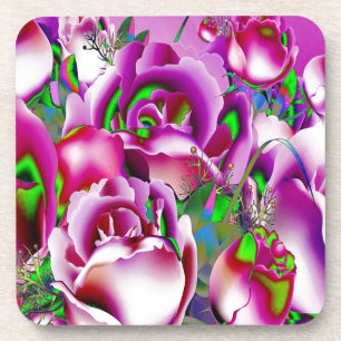 Porta-copo Flores