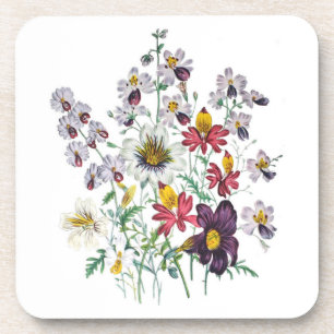 Porta-copo Flores de Fringeflowers e Flores Velvet