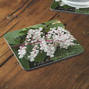 Porta-copo Flores de Selo Falsas de Salomão