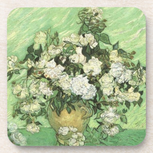Porta-copo Flores de Van Gogh em Vase