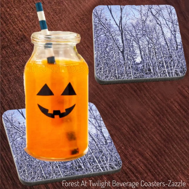 Porta-copo Floresta Em Twilight (Criador carregado)