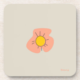 Porta-copo Flower Shape Coaster
