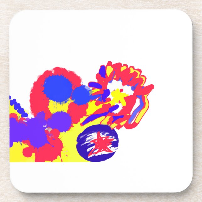 Porta-copo Fogo 4 de julho (Frente)