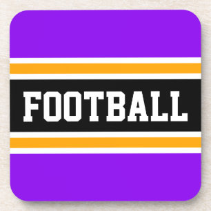Porta-copo FOGO Legal Brilho Roxo Amarelo-Amarelo Roxo