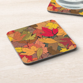 Porta-copo Folhas coloridas do outono