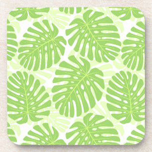 Porta-copo Folhas da planta tropical - teste padrão de