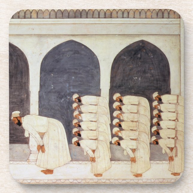 Porta-copo Folio.38a um príncipe do líder em uma mesquita que (Frente)