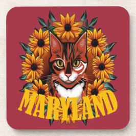 Porta-copo For The Love Of Maryland Calico Cat