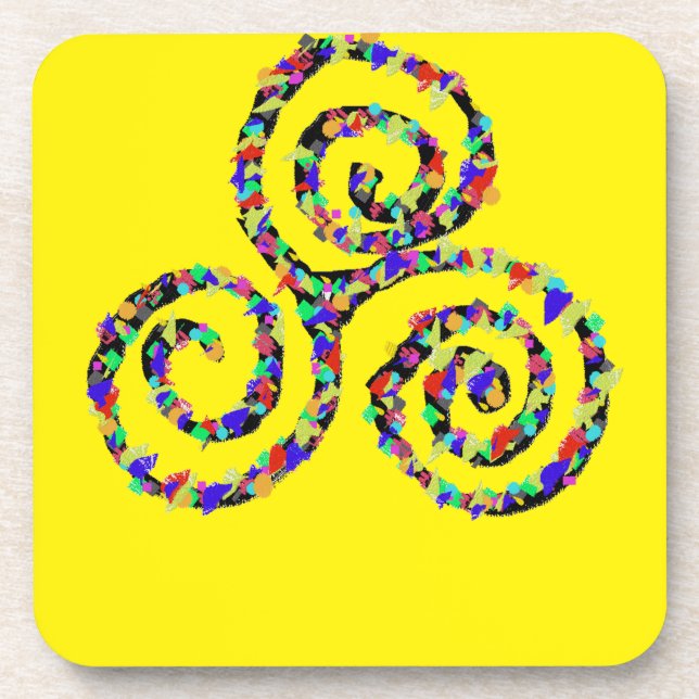 Porta-copo Força Celta do Triskelion (Frente)