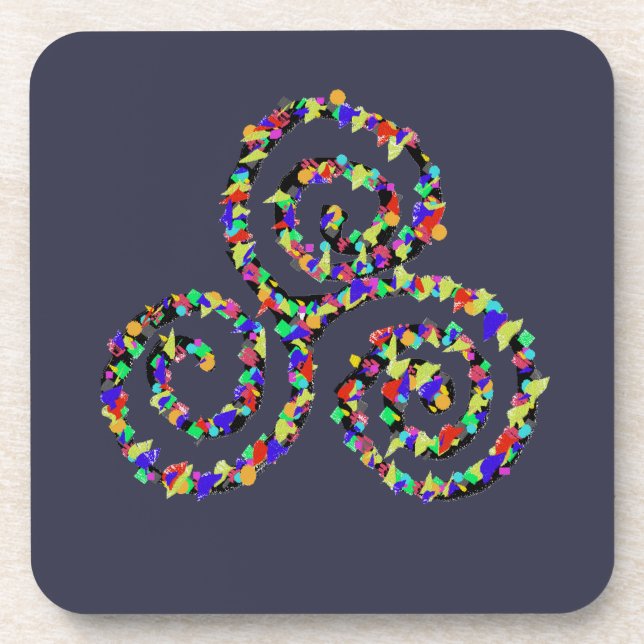 Porta-copo Força Celta do Triskelion (Frente)