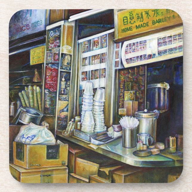 Porta-copo Forças de luz carregadas emocionais (Frente)