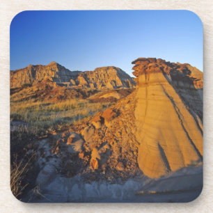 Porta-copo Formações de Badlands no Parque Provincial dos Din