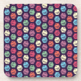 Porta-copo Formas de Abstrato de Arte Coloridas Modernas