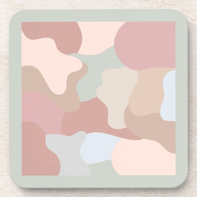 Porta-copo Formas de Tom da Terra (Frente)