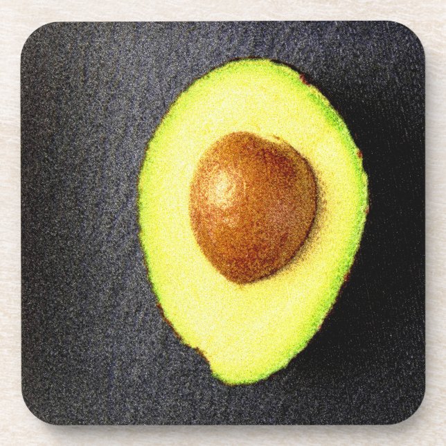 Porta-copo Foto "Fruta Avocado". Compre agora (Frente)