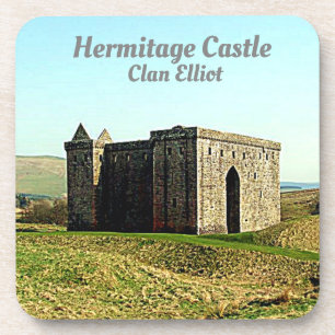 Porta-copo Foto Hermitage Castle Clã Elliot Scotland