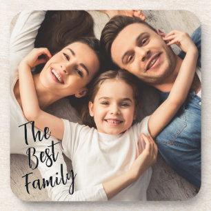 Porta-copo Foto Personalizada A Melhor Família