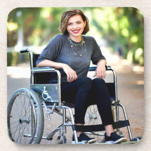 Porta-copo Foto Personalizada para Deficientes