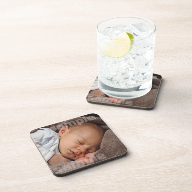 Porta-copo Foto personalizada personalizada (Lado Direito)