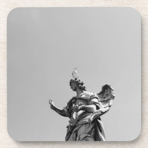 Porta-copo Foto simples e moderna de gaivota em cima da está