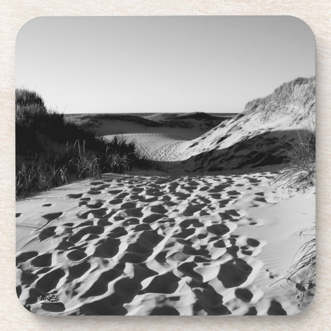 Porta-copo fotografia de praia (Frente)