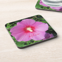 Porta-copo Fotografia Floral Rosa