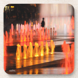 Porta-copo fotografia, silhueta homem