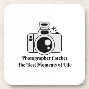 Porta-copo Fotógrafo Captura os Melhores Momentos da Vida