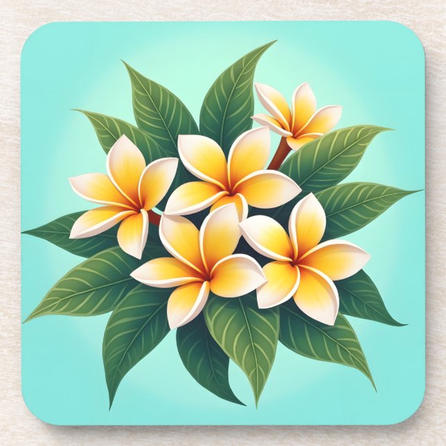 Porta-copo Frangipano do ouro (Frente)