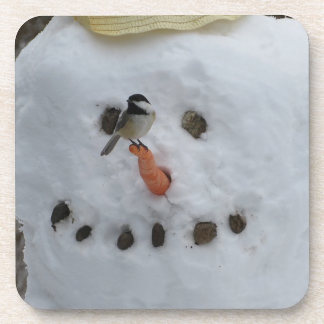 Porta-copo Frango no Nose do Carrot Snowman (Frente)