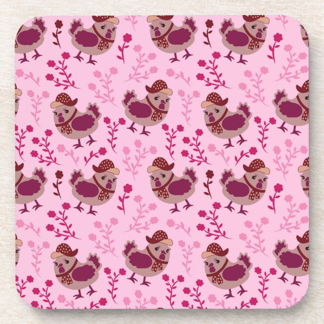 Porta-copo Frangos (Frente)