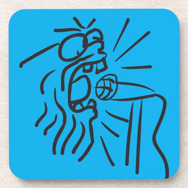 Porta-copo Frank Moore Chapped Lap Coaster (Frente)