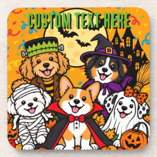 Porta-copo Frankenstein bruxa vampiro cães Halloween Plástico