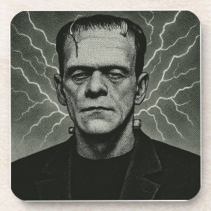 Porta-copo Frankenstein Electricity Art