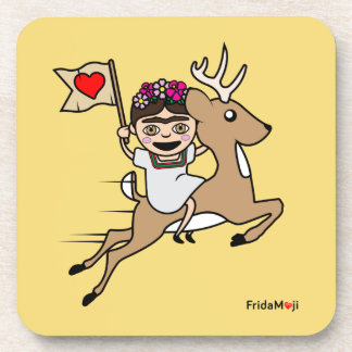 Porta-copo Frida Kahlo| FridaMoji - Reindeer