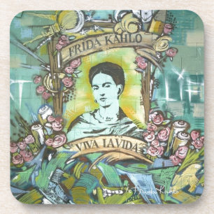 Porta-copo Frida Kahlo Grafite